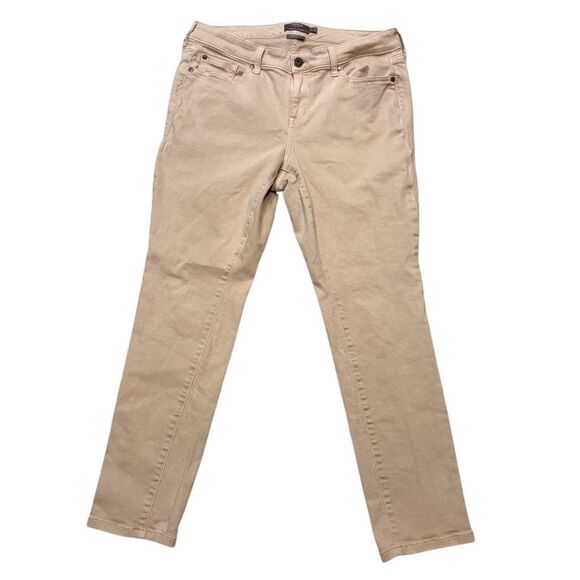 Torrid Boyfriend Straight Vintage Stretch Tan Jeans Size 12R Khaki Beige CL001 - Picture 1 of 5